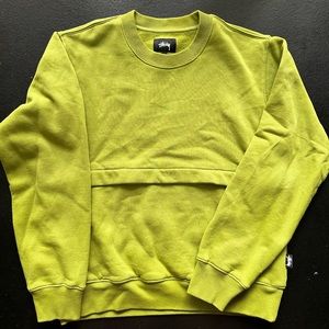 Vintage Stussy Women’s Sweater with Front Pocket | Size SM